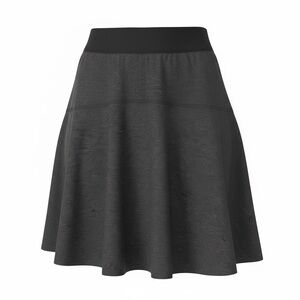 Simply Vera Wang NWT grey/black asymmetrical skirt, XS